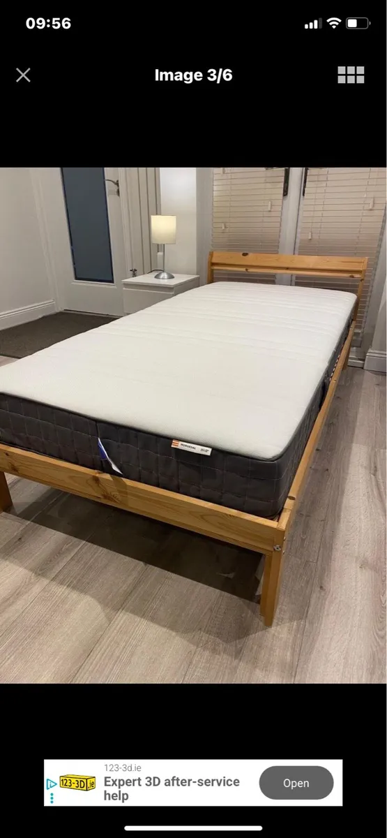 Bed and mattress - Image 2