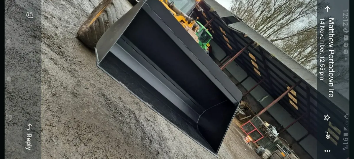 Bucket euro quickie JCB bracket - Image 1