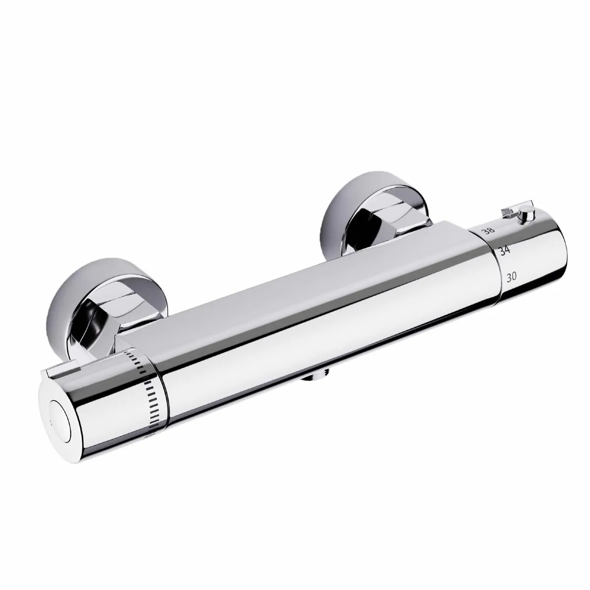 Thermostatic Shower Mixer Wall Mounted Bar Tap - Image 1