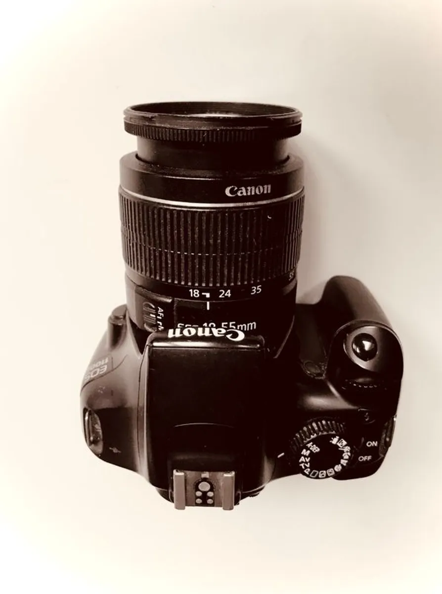 Canon EOS 1100D with two lenses - Image 1