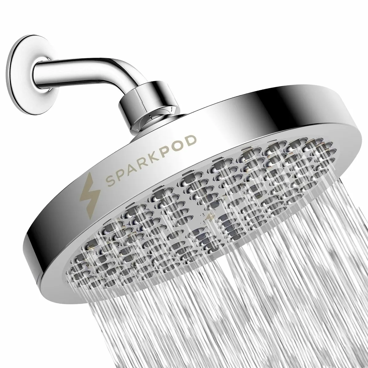 Shower Head - High Pressure Rain Luxury Modern - Image 1