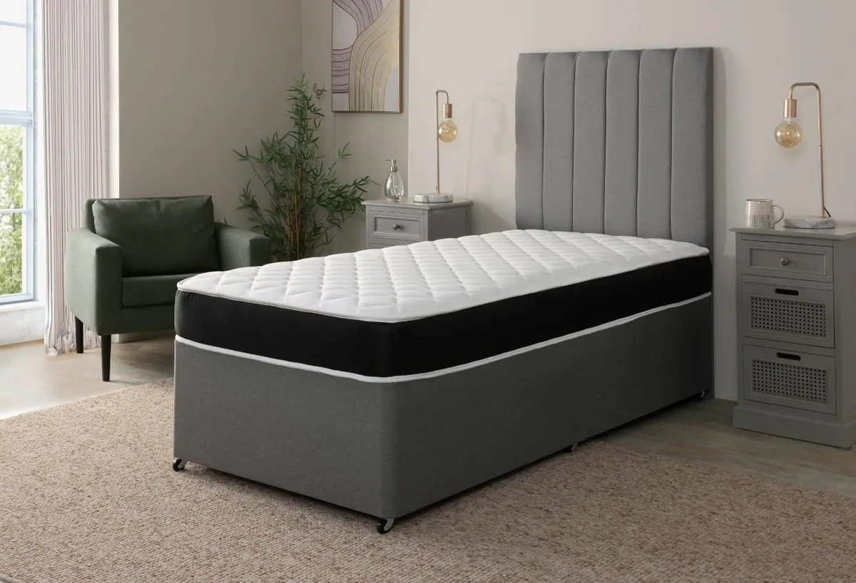 Midnight Cooltouch Sprung Hybrid European Small - Image 2