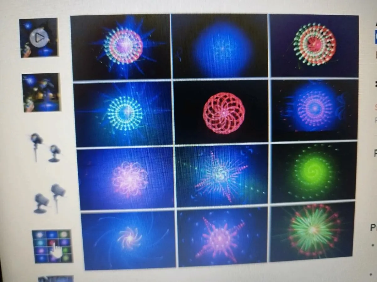 Christmas Laser Projector Outdoor Light Remote - Image 2