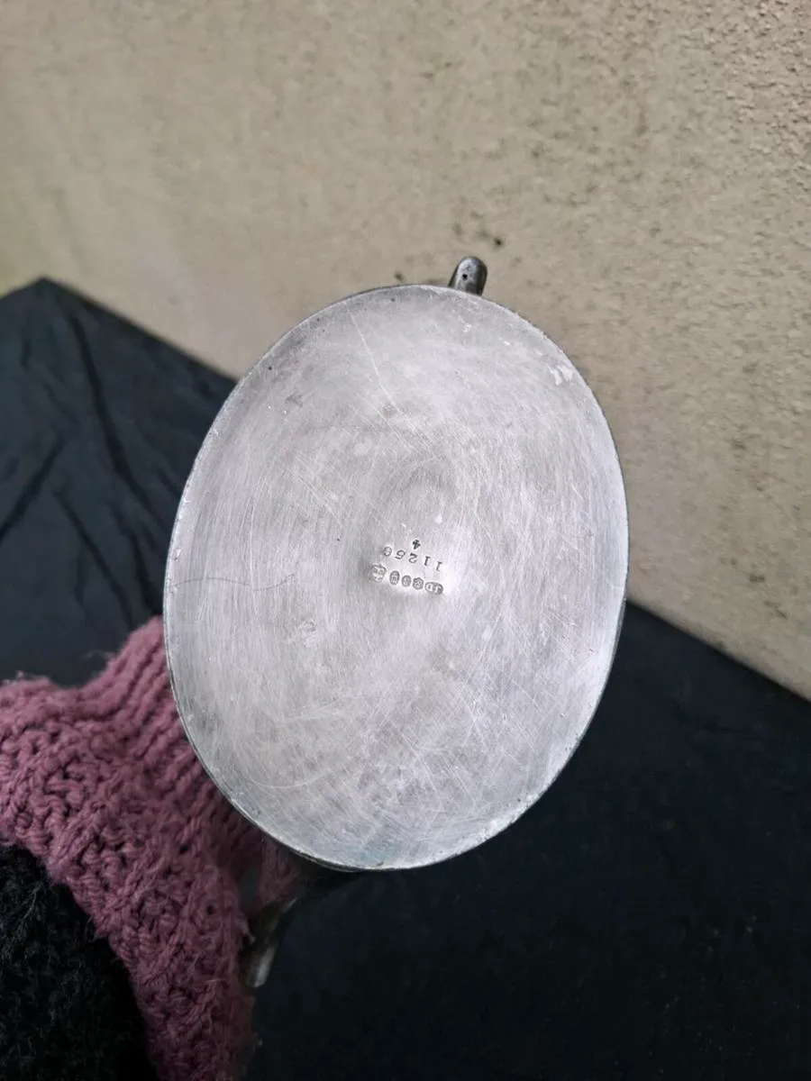 Silver platted tea pot - Image 2