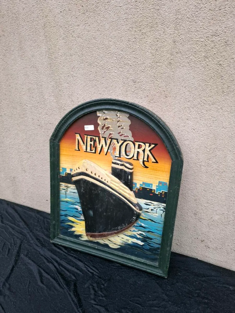 New york wood frame postage possible - Image 1