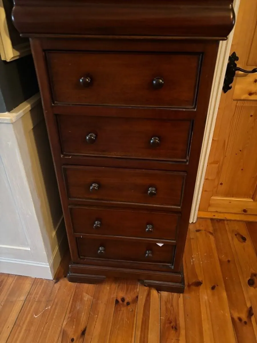 dressing table and tallboy - Image 2