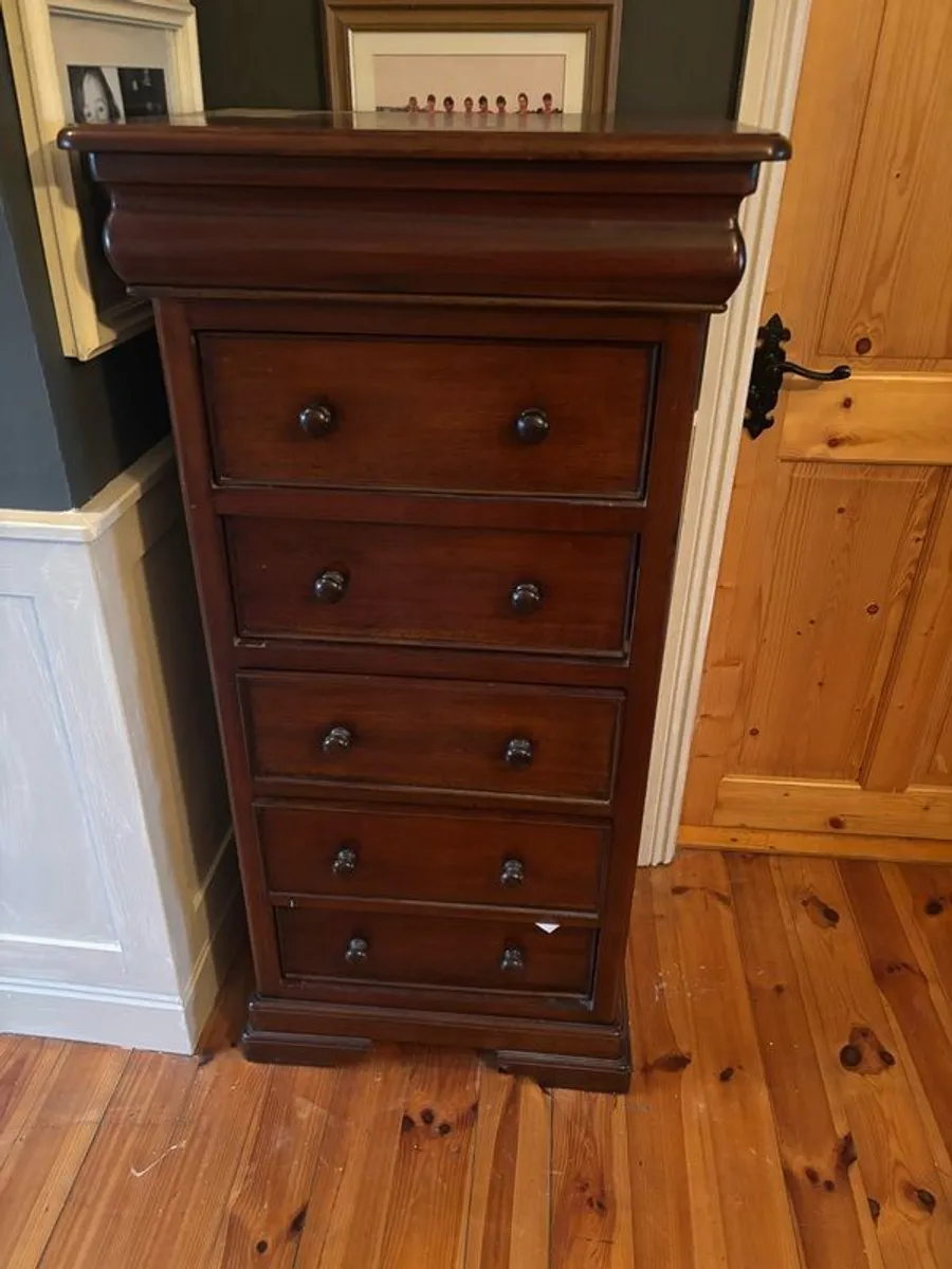 dressing table and tallboy - Image 3