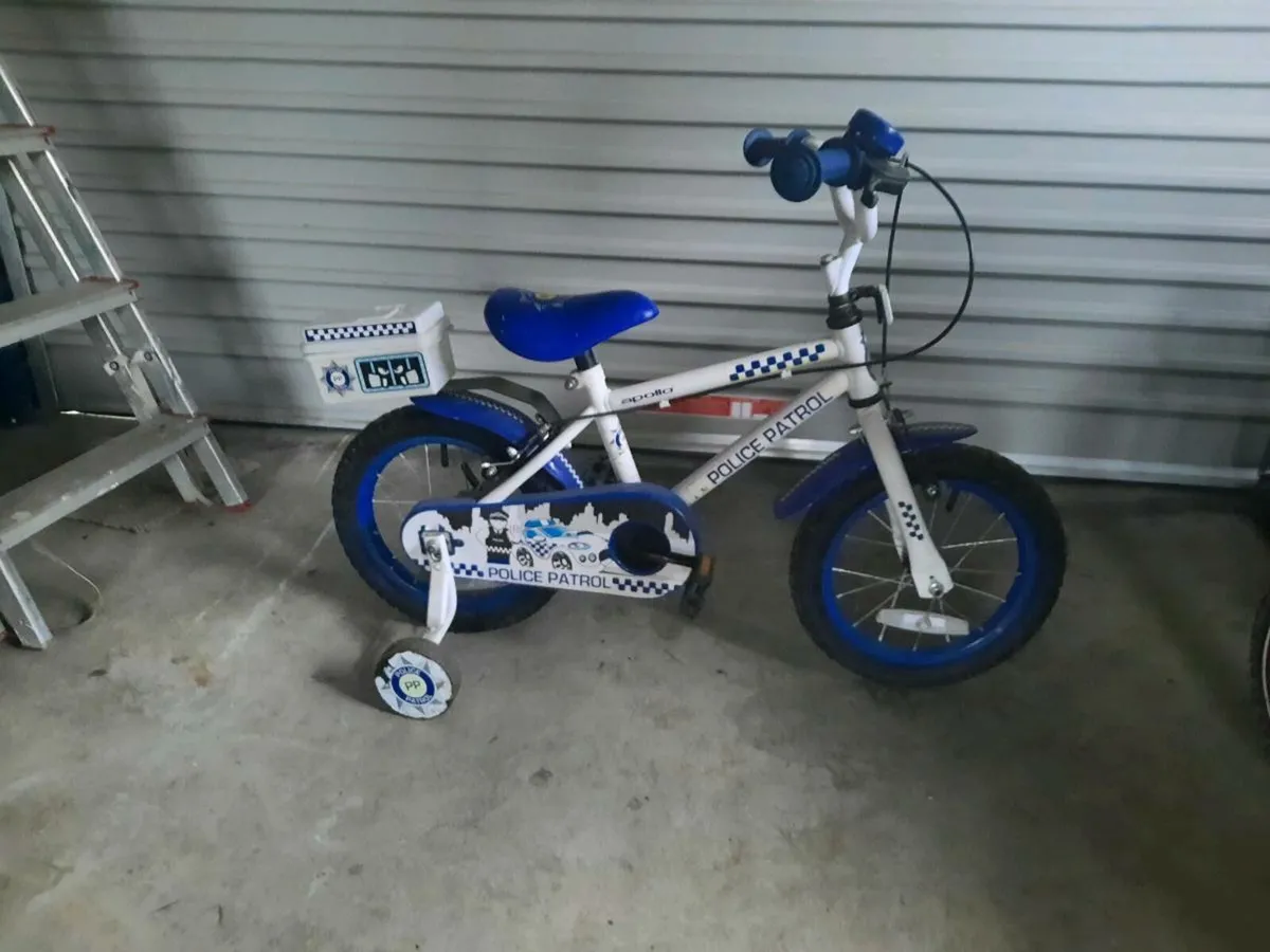 Child's Police Bike - Image 1