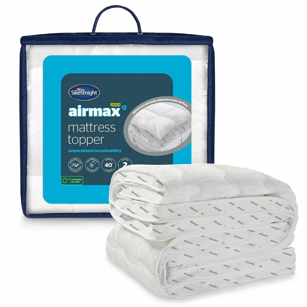 Airmax 1000 Double Mattress Topper - Extra Thick - Image 1