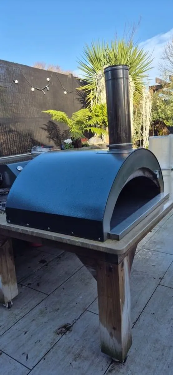 PIZZAIOLO is wood fired pizza oven, made in Italy from 100% stainless steel. - Image 1