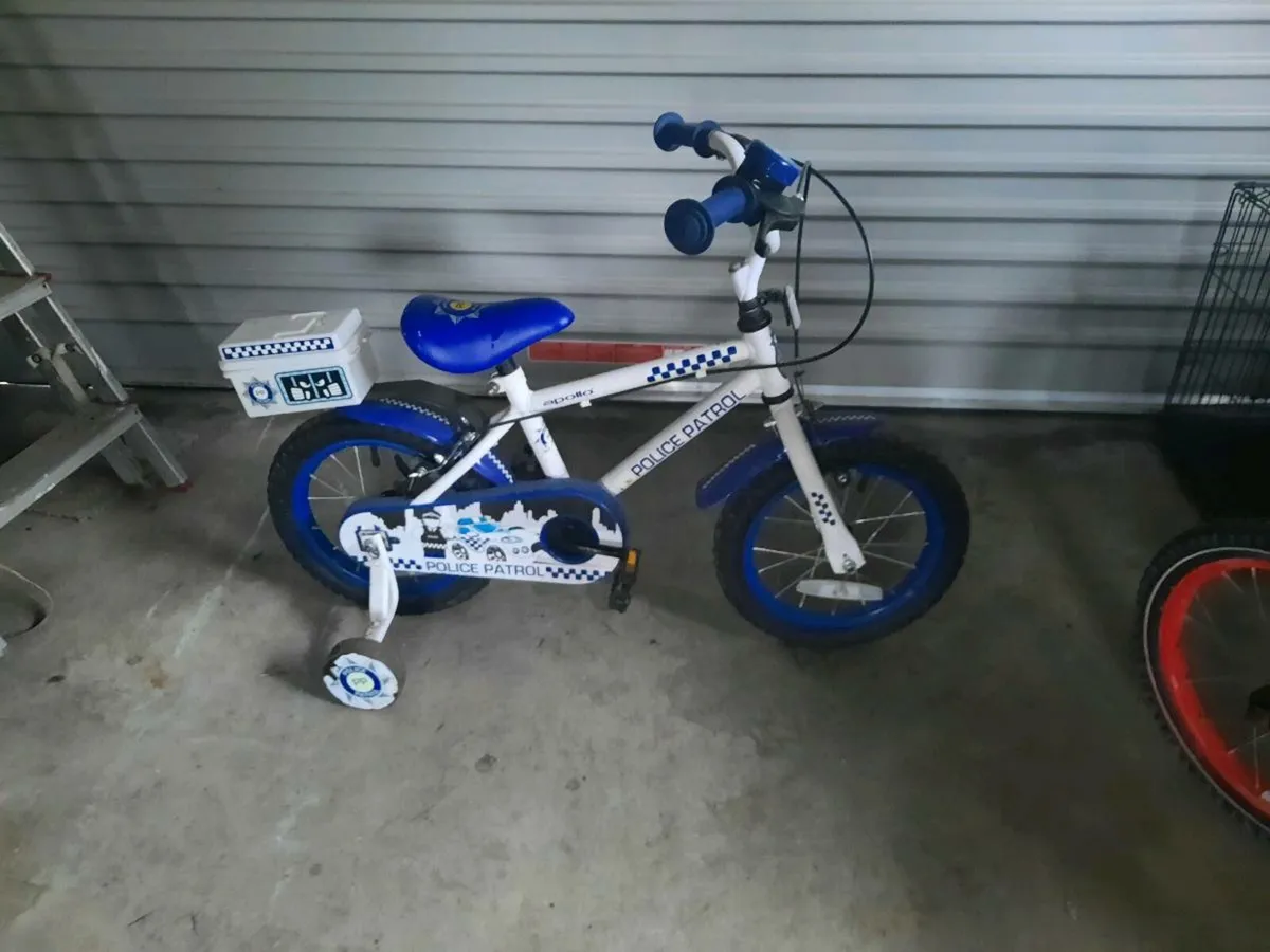 Child's Police Bike - Image 2