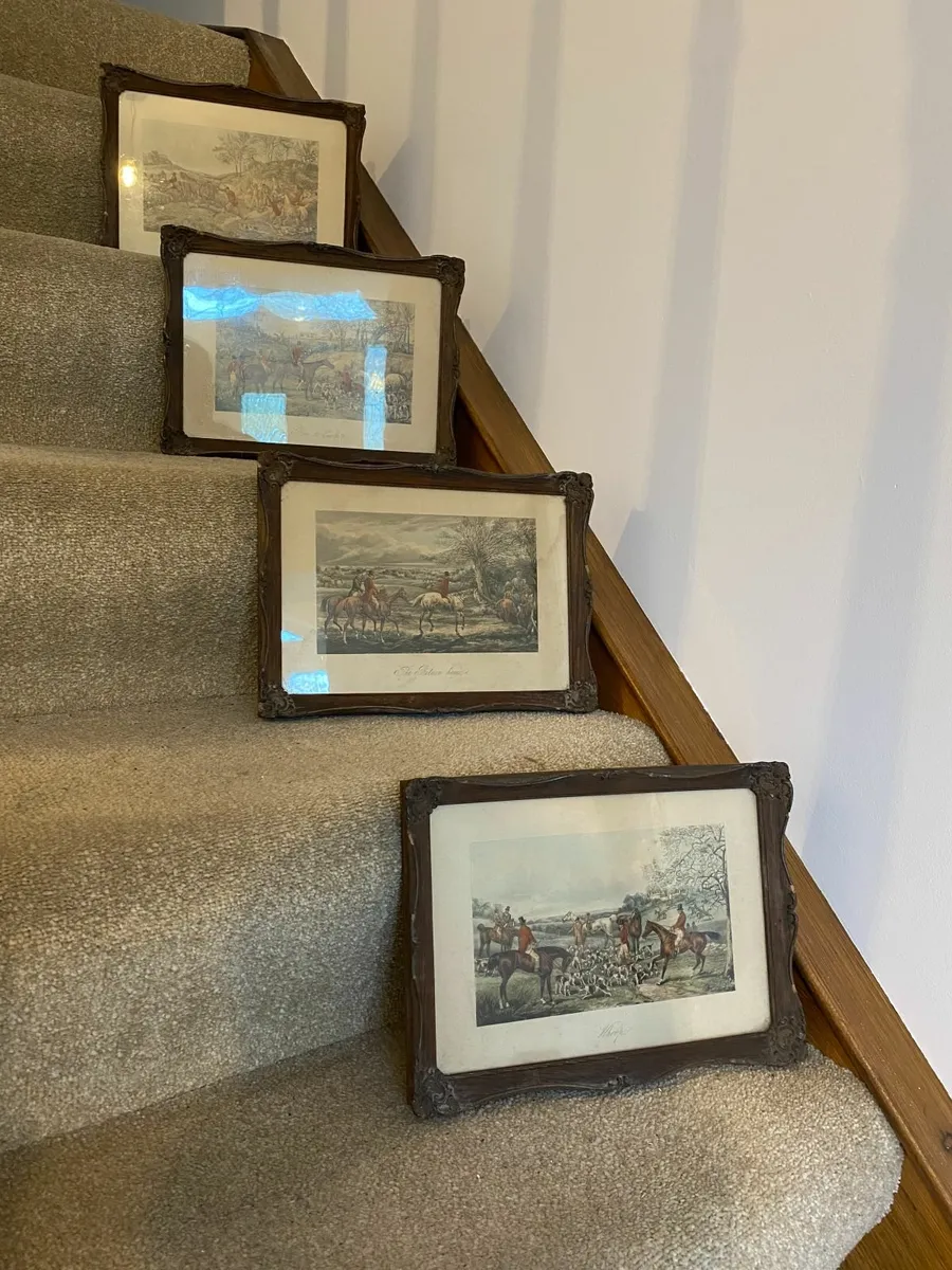 Henry Thomas Alken,John Harris Hand Colored Lithos - Image 1