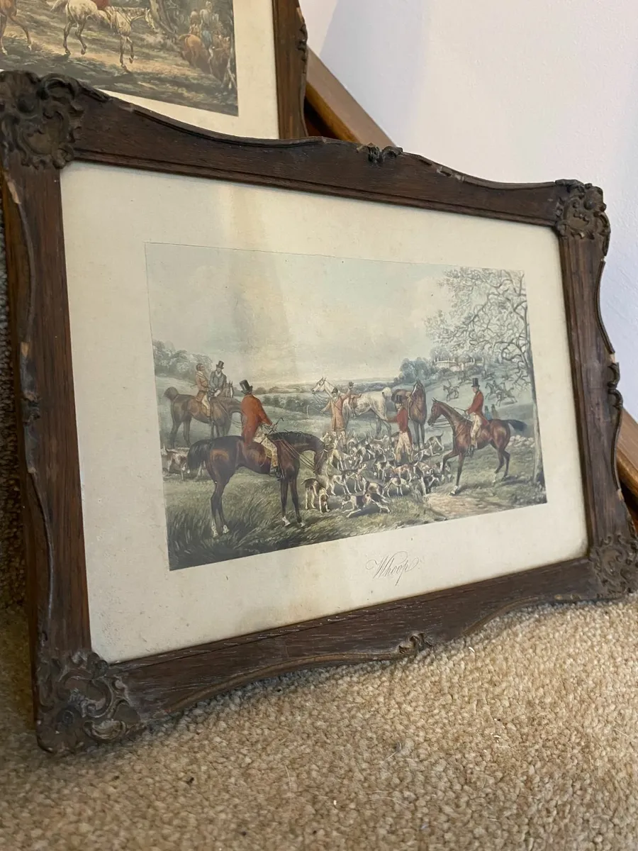 Henry Thomas Alken,John Harris Hand Colored Lithos - Image 2