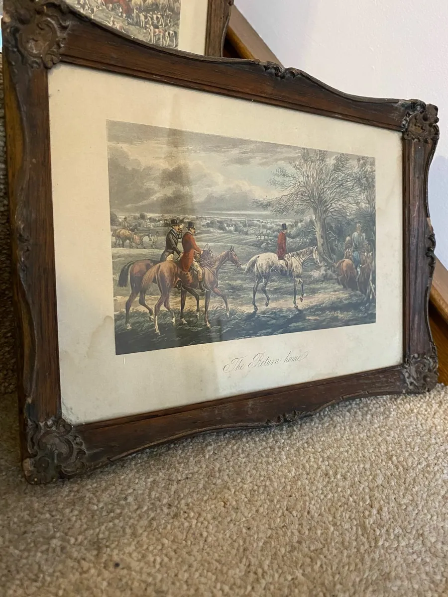 Henry Thomas Alken,John Harris Hand Colored Lithos - Image 3