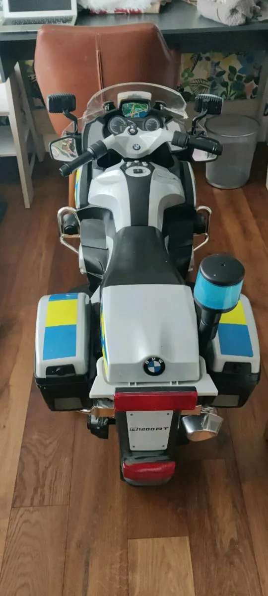12v Kids Police Bike - Image 2