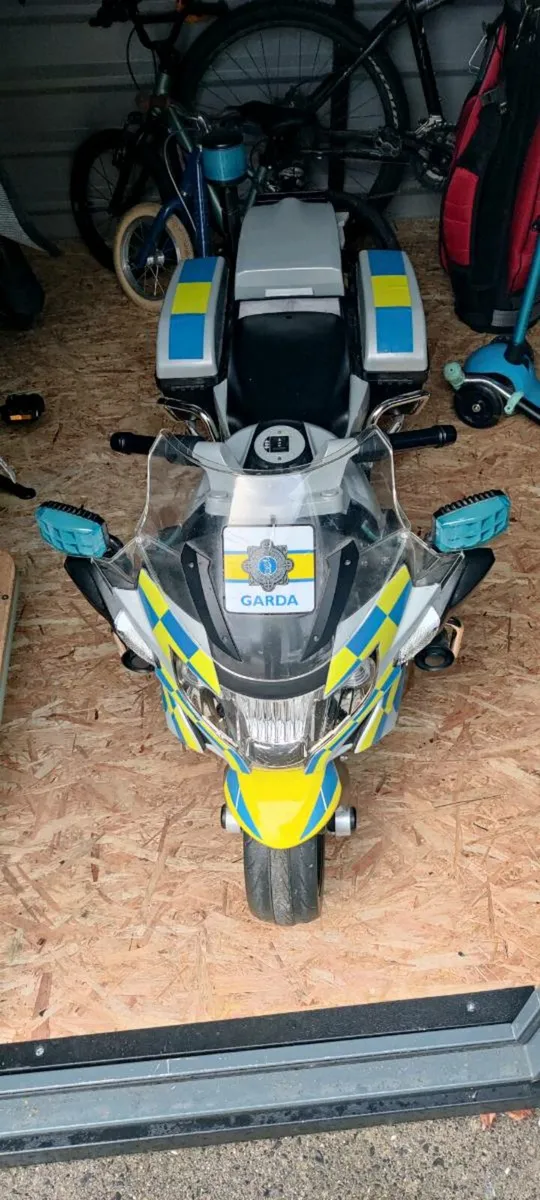 12v Kids Police Bike - Image 3