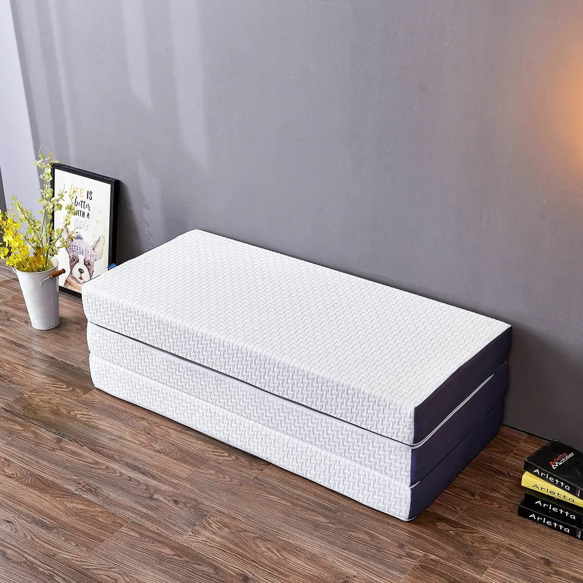 Folding Mattress Small Double 15cm Memory Foam - Image 4