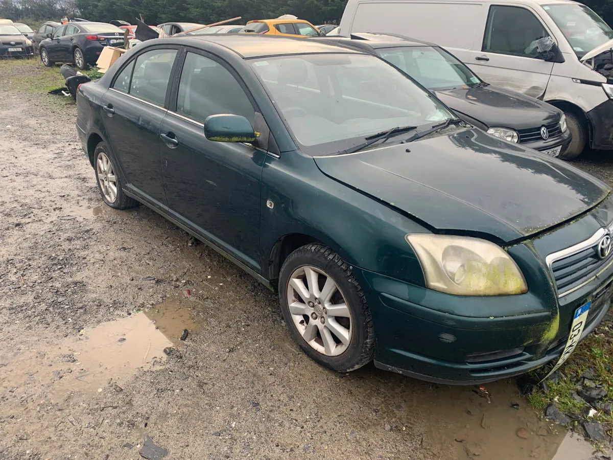TOYOTA AVENSIS 1.6 VVTI PARTS - Image 2