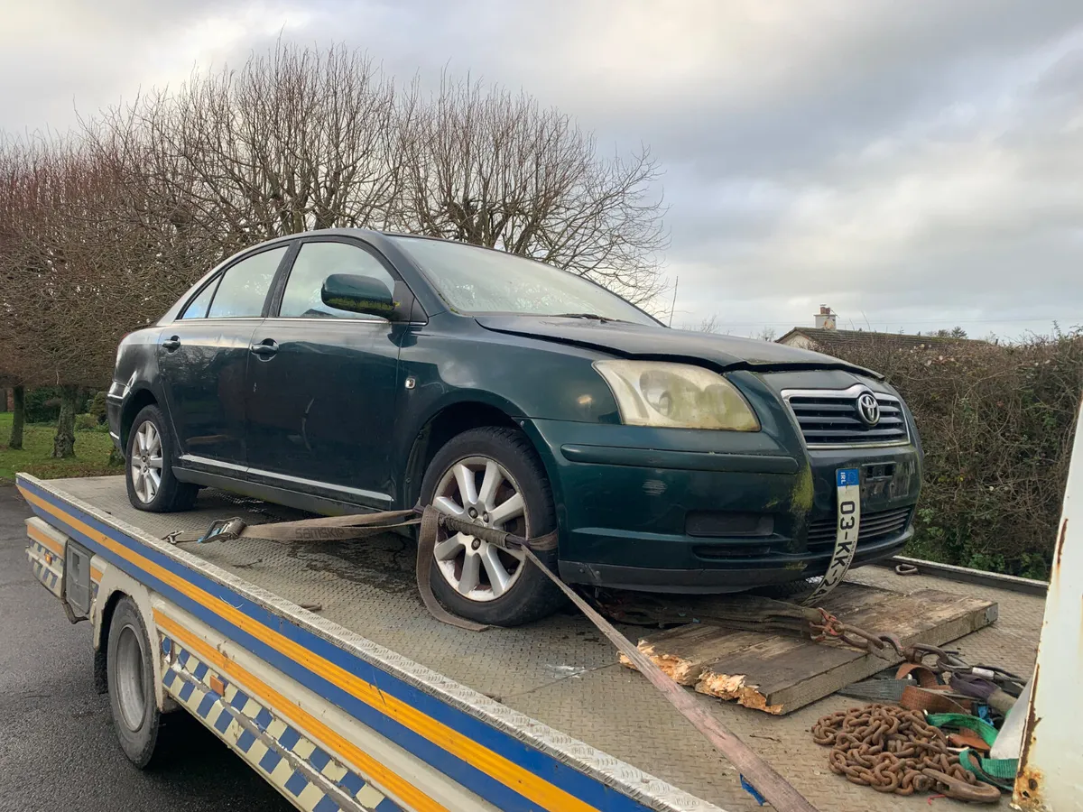 TOYOTA AVENSIS 1.6 VVTI PARTS - Image 3