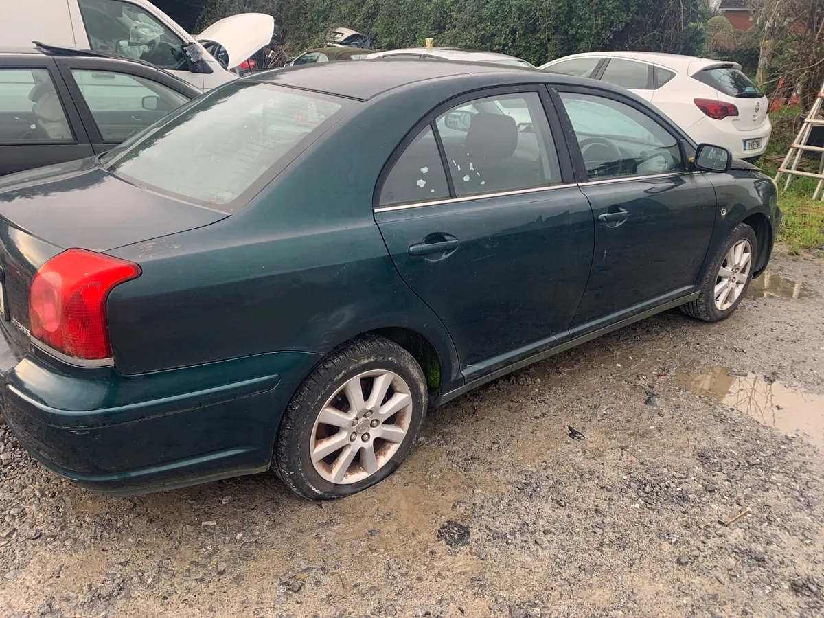 TOYOTA AVENSIS 1.6 VVTI PARTS - Image 1