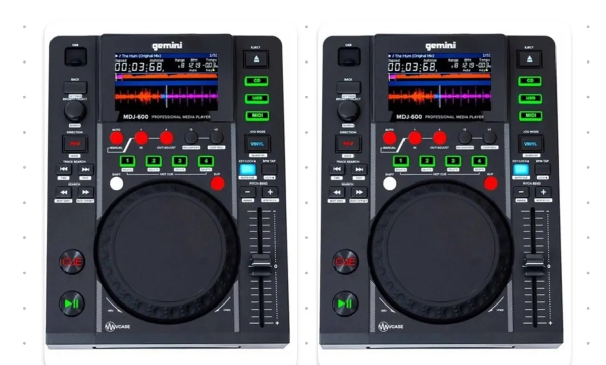 Gemini MDJ Pro 600. Set of two units. - Image 1