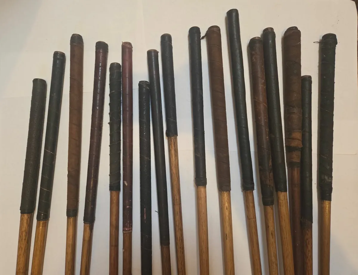Antique Hickory Golf Clubs - Image 3