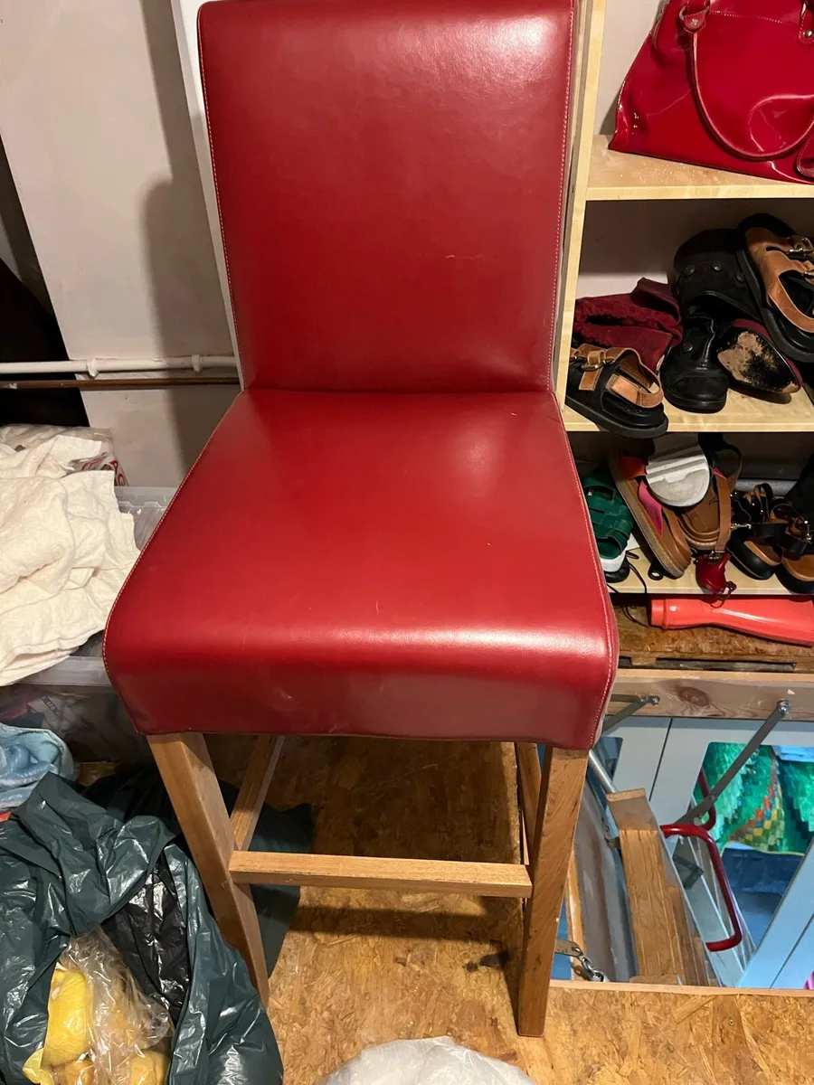 High backed stool - Image 1