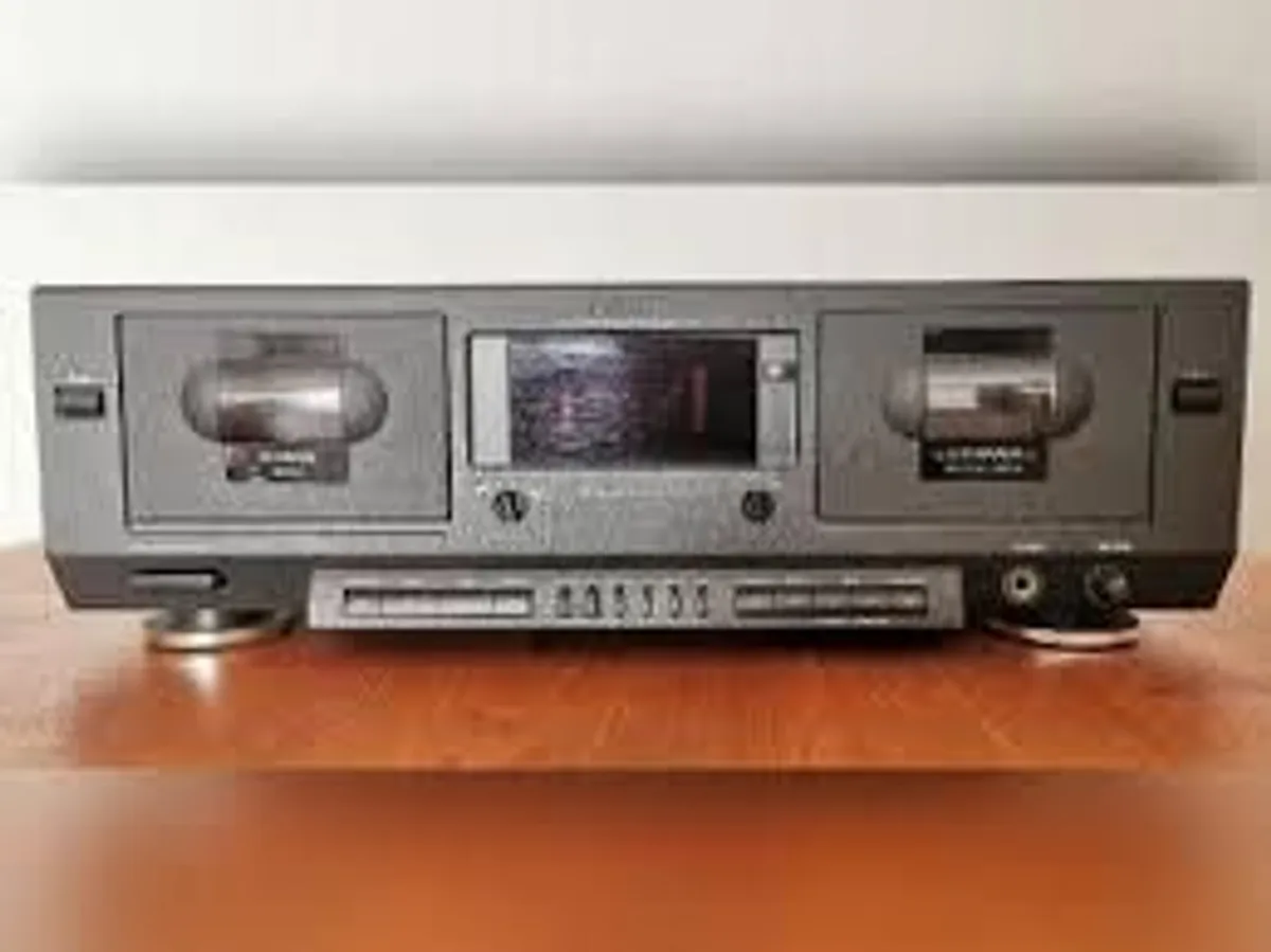 Last Price - Perfect Condition Amazing Vintage - Philips Tape Double Deck Fc-911- Hifi Dolby 900 Series Vintage Super Top - Image 2