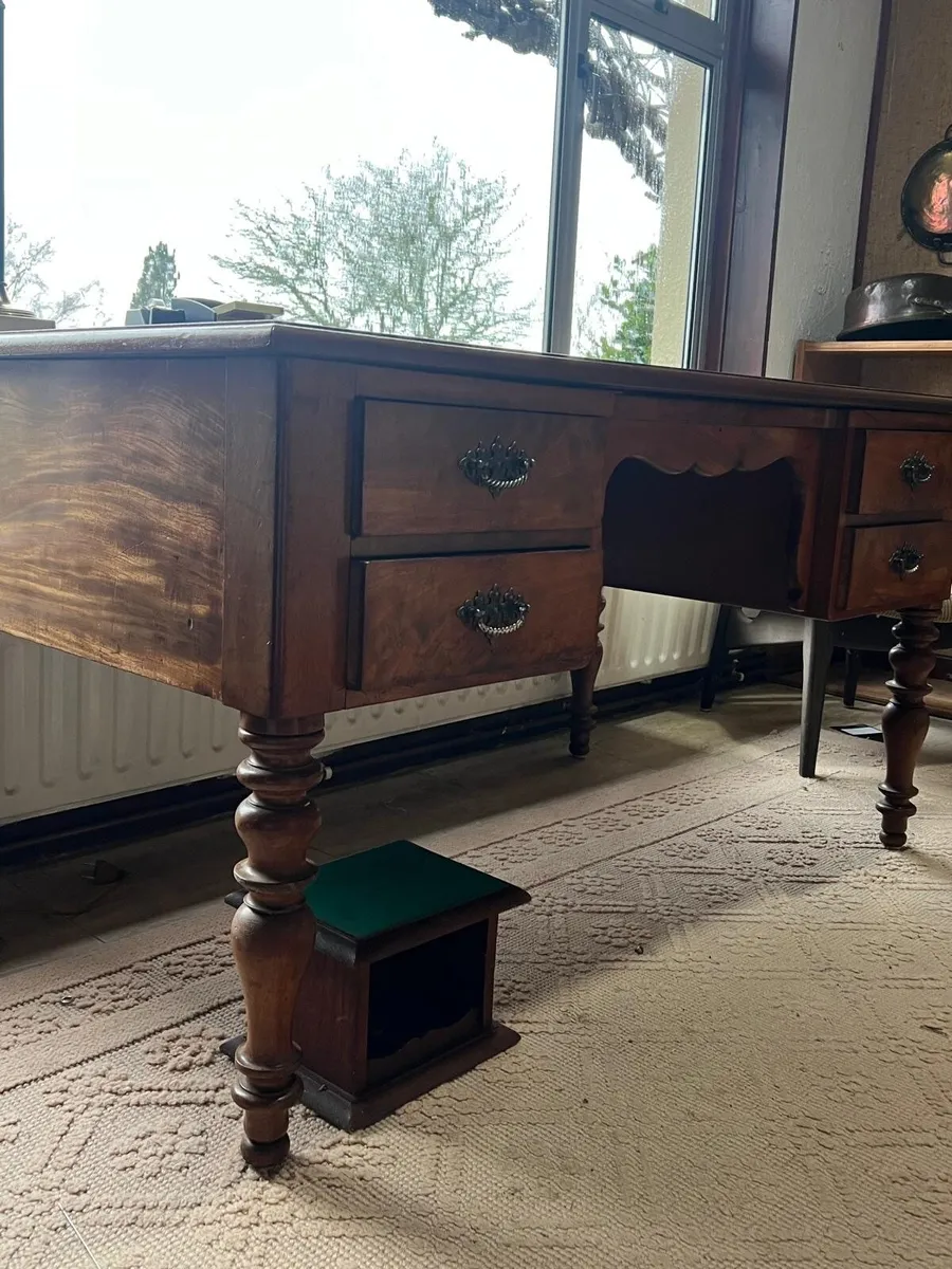 Antique writers desk, bureau - Image 2