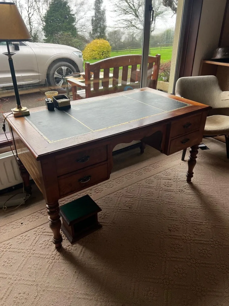Antique writers desk, bureau - Image 3