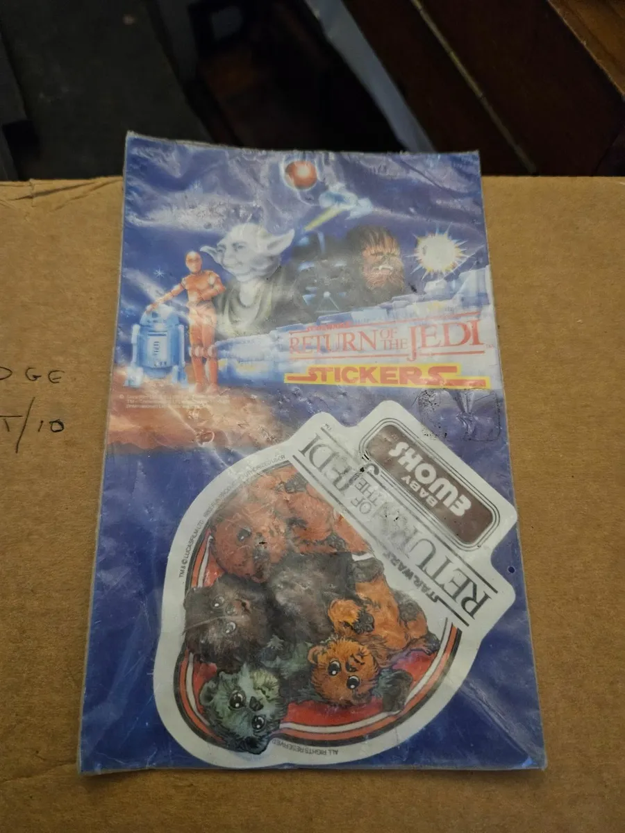 Vintage Star Wars ROTJ Stickers - Image 3