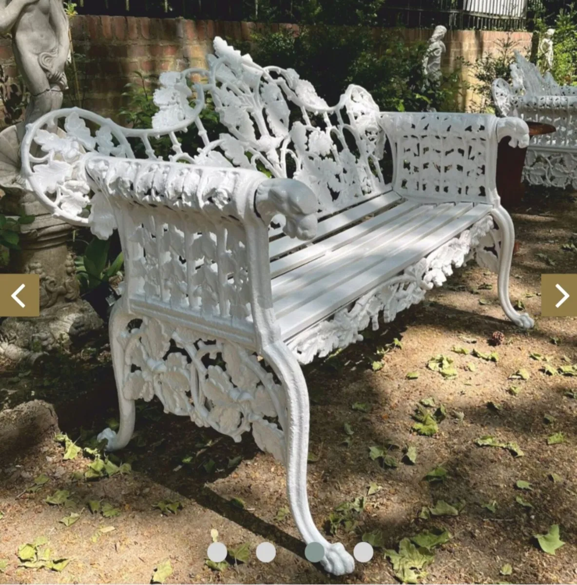 Cast iron bench - Image 3
