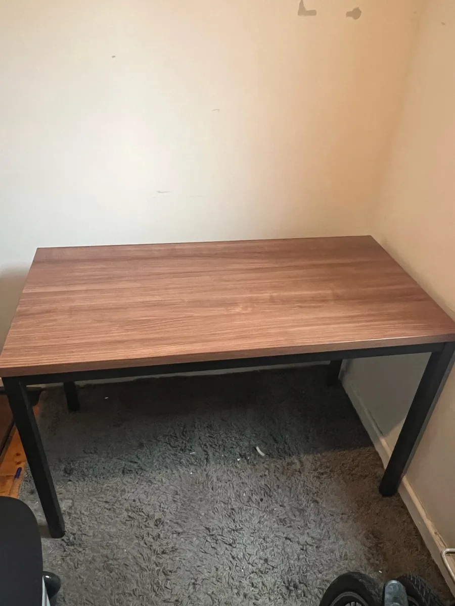 Brown Desk 120x60cm - Image 1