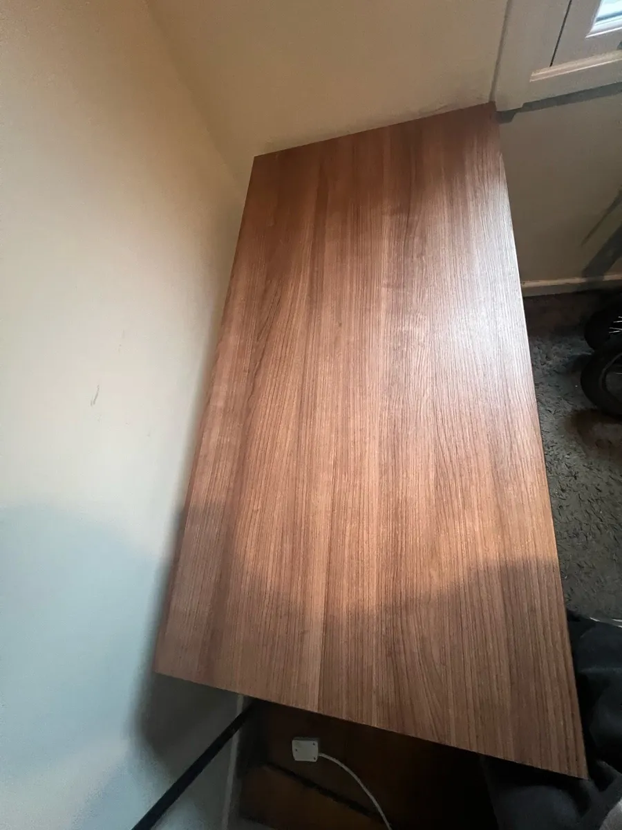 Brown Desk 120x60cm - Image 2