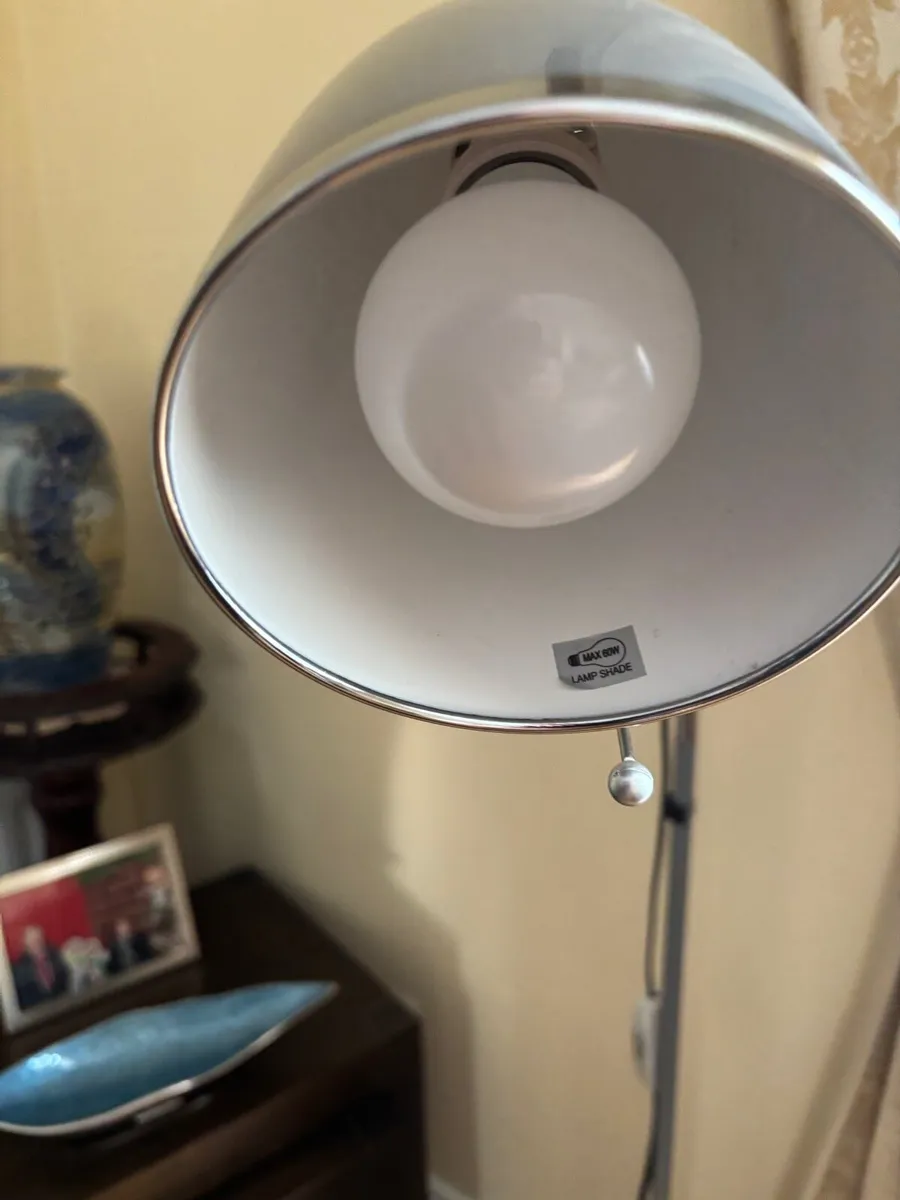 Silver Floor Lamp - Image 3