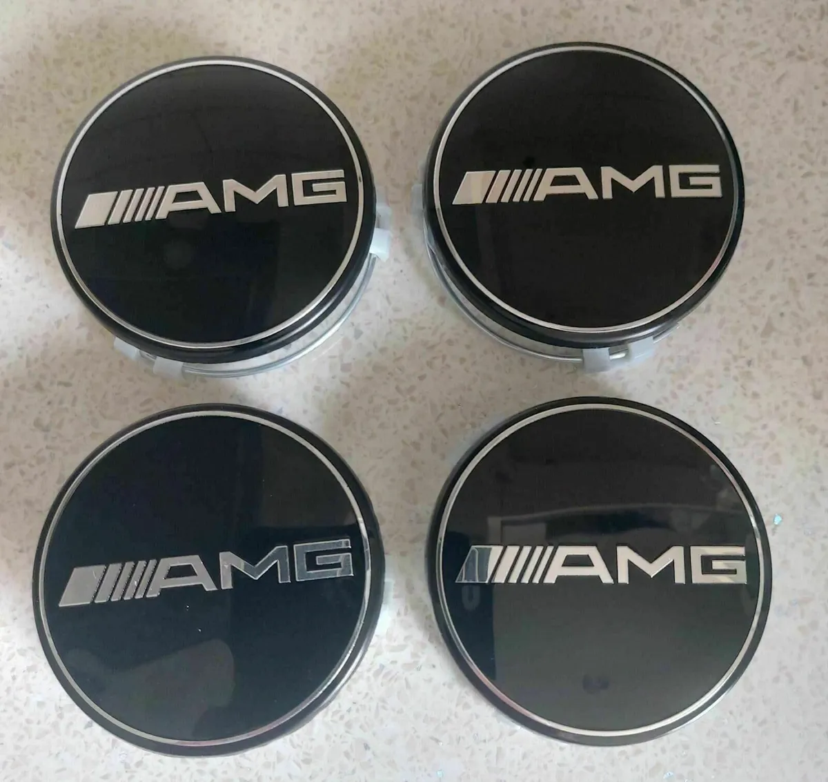 Mercedes AMG Centre Caps - FREE POST - Image 1