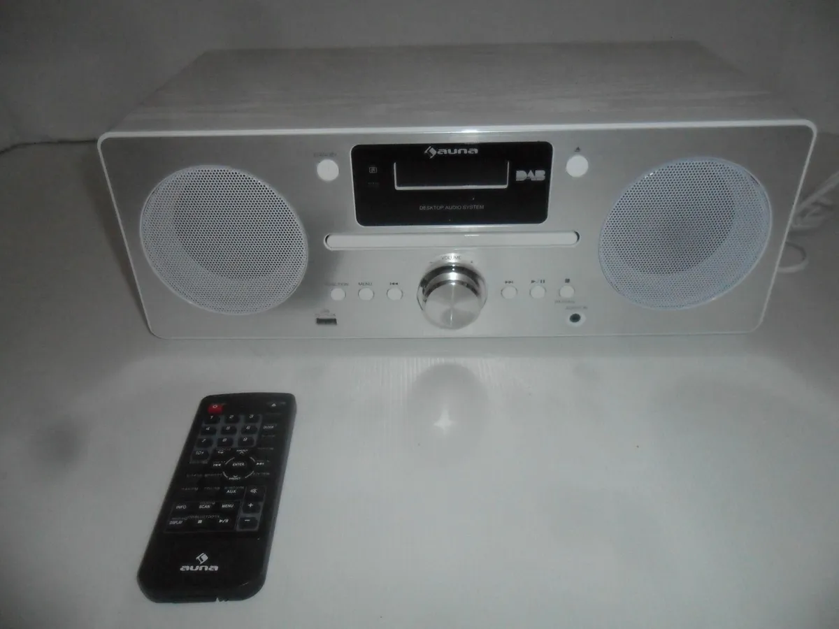 Auna dab-cd radio/bt/mp3/fm/usb - Image 1