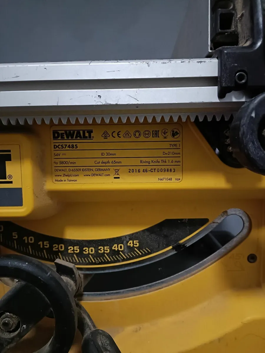 DeWalt tablesaw - Image 2