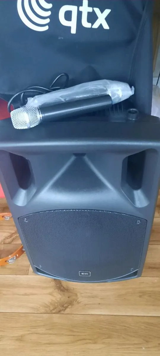 QTX MUSIC CENTRE LARGE SPEAKER ETC. - Image 3