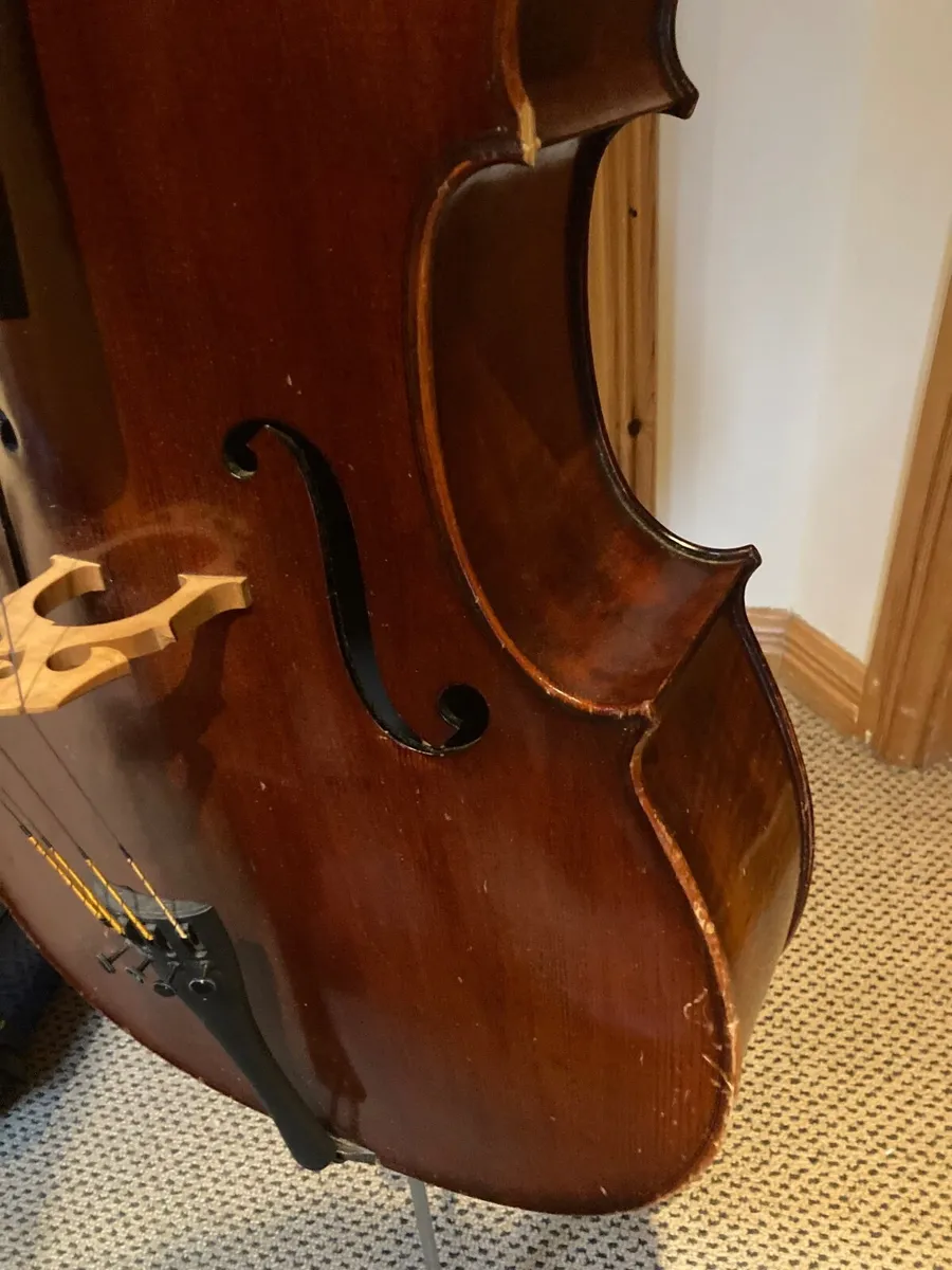 Cello 4/4, case, bow-  deliver to some areas - Image 2