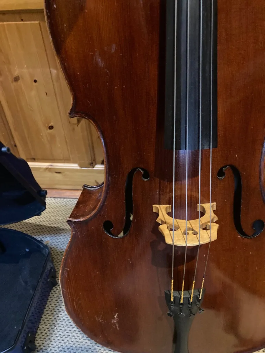 Cello 4/4, case, bow-  deliver to some areas - Image 4