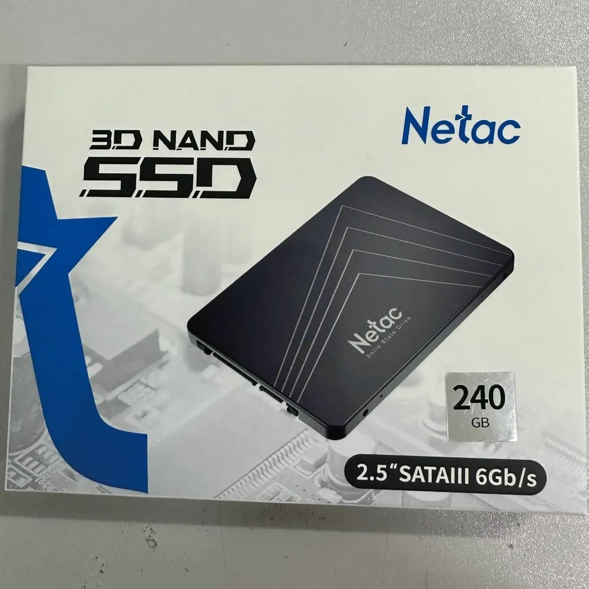 Branded Netac SSD 240 GB still sealed - Image 1