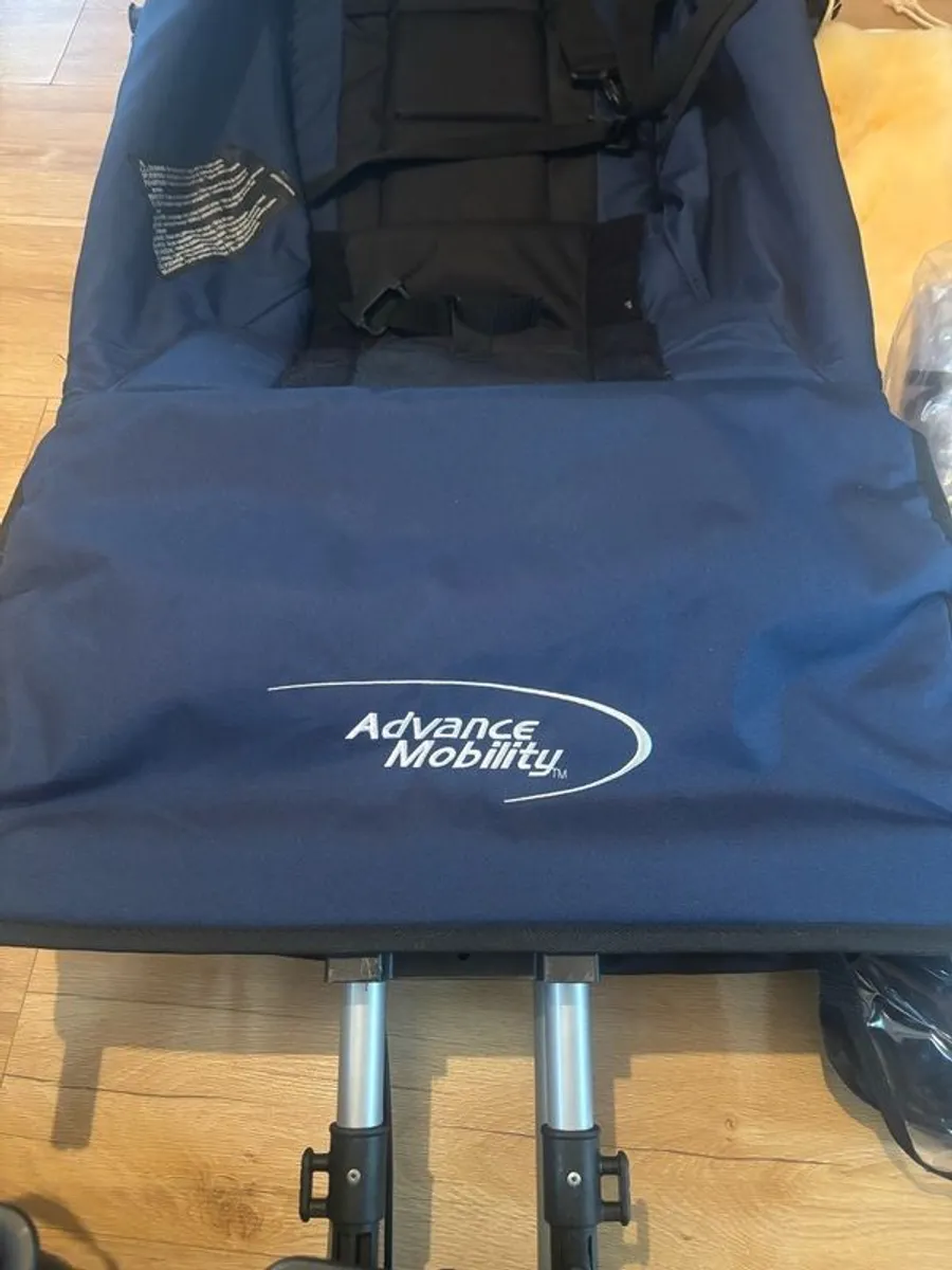 Advance mobility special needs buggy he sat in it once hasn't even been outside - Image 1