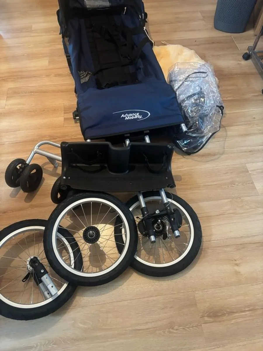 Advance mobility special needs buggy he sat in it once hasn't even been outside - Image 2
