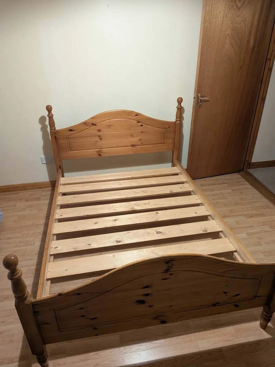 Bed frame, double bed - priced for quick sale - Image 3