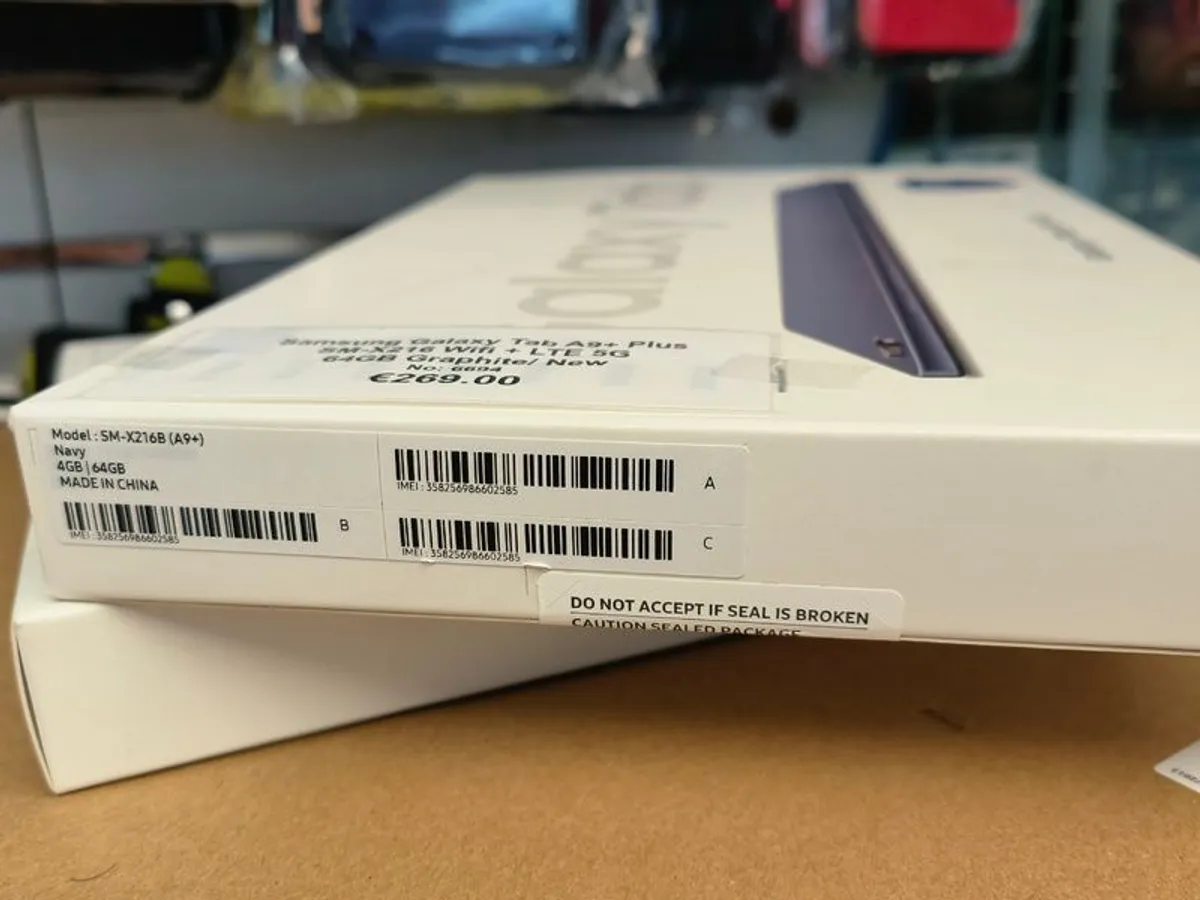 Samsung Galaxy Tab A9+ Plus SM-X216 Wifi + LTE 5G 64GB Graphite Brand New - Image 4