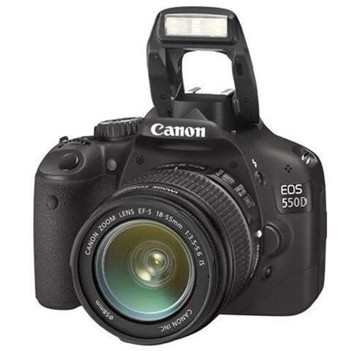 Canon EOS 550D 18MP 1080p DSLR Camera With Lens - Image 1