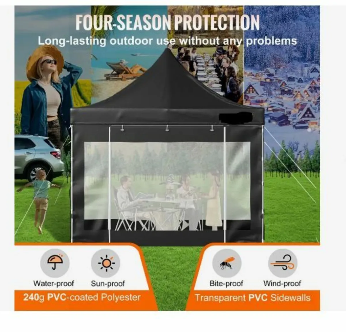 Pop Up Canopy Tent, Outdoor - Image 2