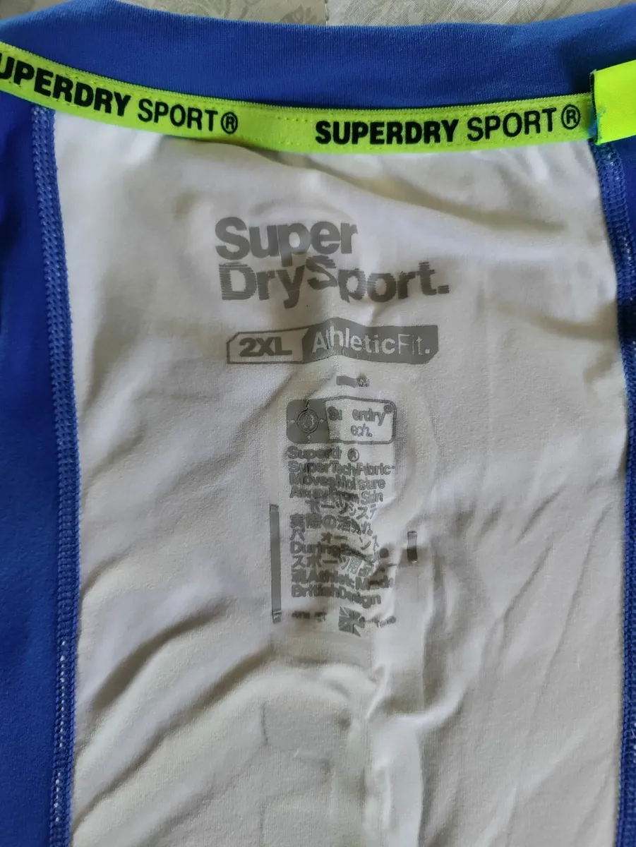 SuperDry Sport Athletic Tech Tee XXL - Image 3