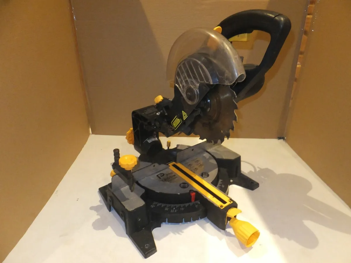 Pro 1200w slide Compound mitre saw - Image 1